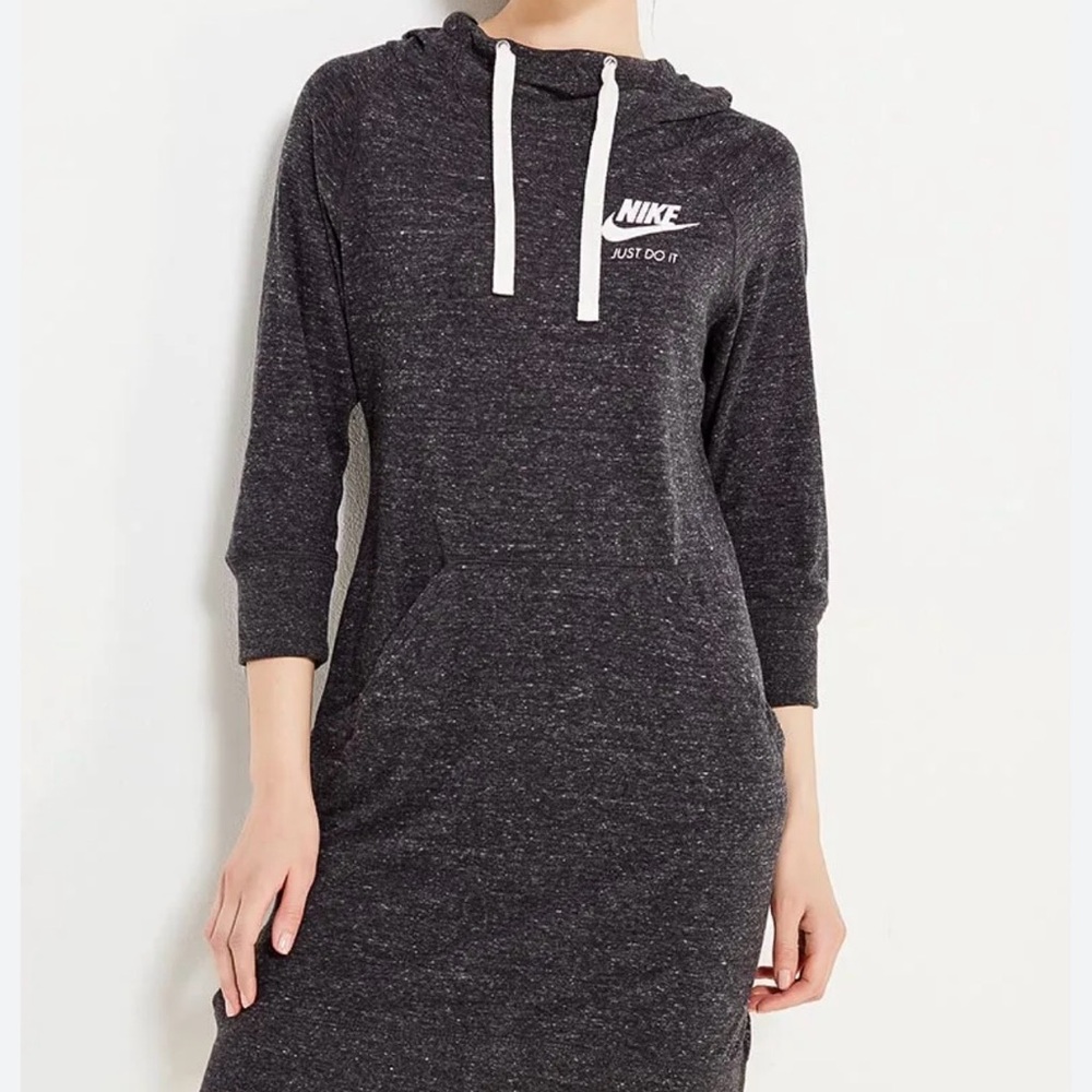 NIKE Sportswear Gym Vintage "Just Do It" Hooded Dress